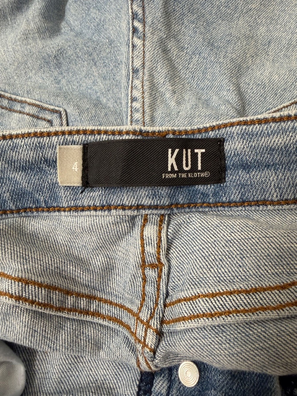 Kut From The Kloth Reese High-Rise Fab Ab Ankle Straight Jeans - Picture 2 of 7